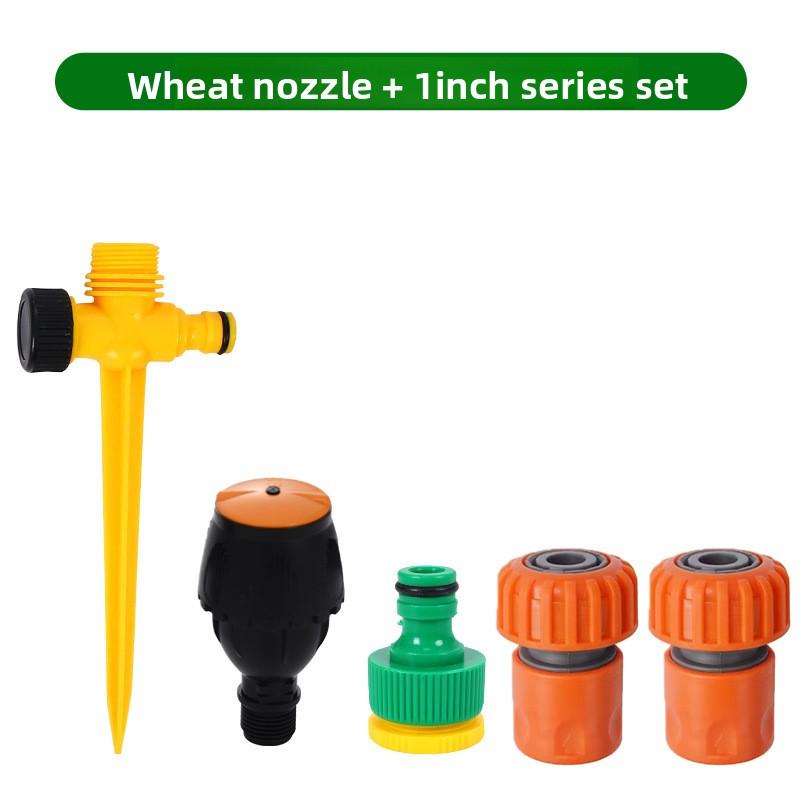 1pc Garden Sprinkler Rotating Lawn Sprinkler for Yard 360-DegreeAutomatic Rotating Head Lrrigation RotarySp Outdoor plastic