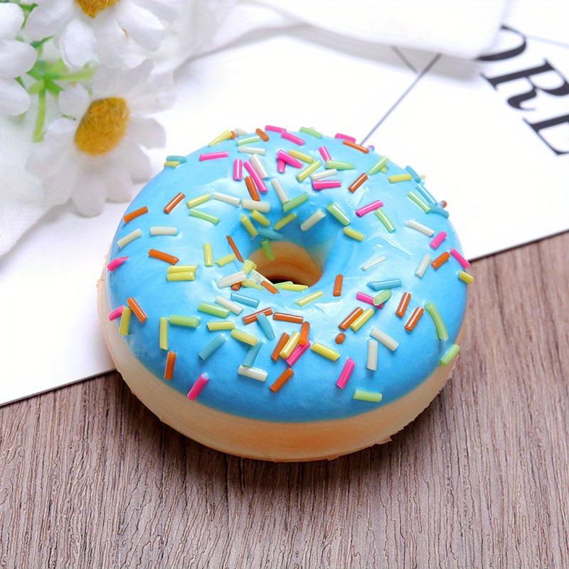 1/6 Stück Donut-Imitation Dessert Essen zur Dekoration Auslage Schaufensterdekoration, Küchendekoration Partygeschenk Dekor Hängeornamente