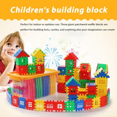 Yousheng 140/160/260 Pièces Jouet Blocs de Construction Gaufrette pour Enfants Tout-Petits Garçons Filles Blocs Emboîtables Construction Apprentissage STEM Ensemble de Jouets Éducatifs