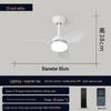 Three-Blade Ceiling Fan Light for Bedroom/Dining Room, 42-Inch/52-Inch, Ideal for Large Spaces