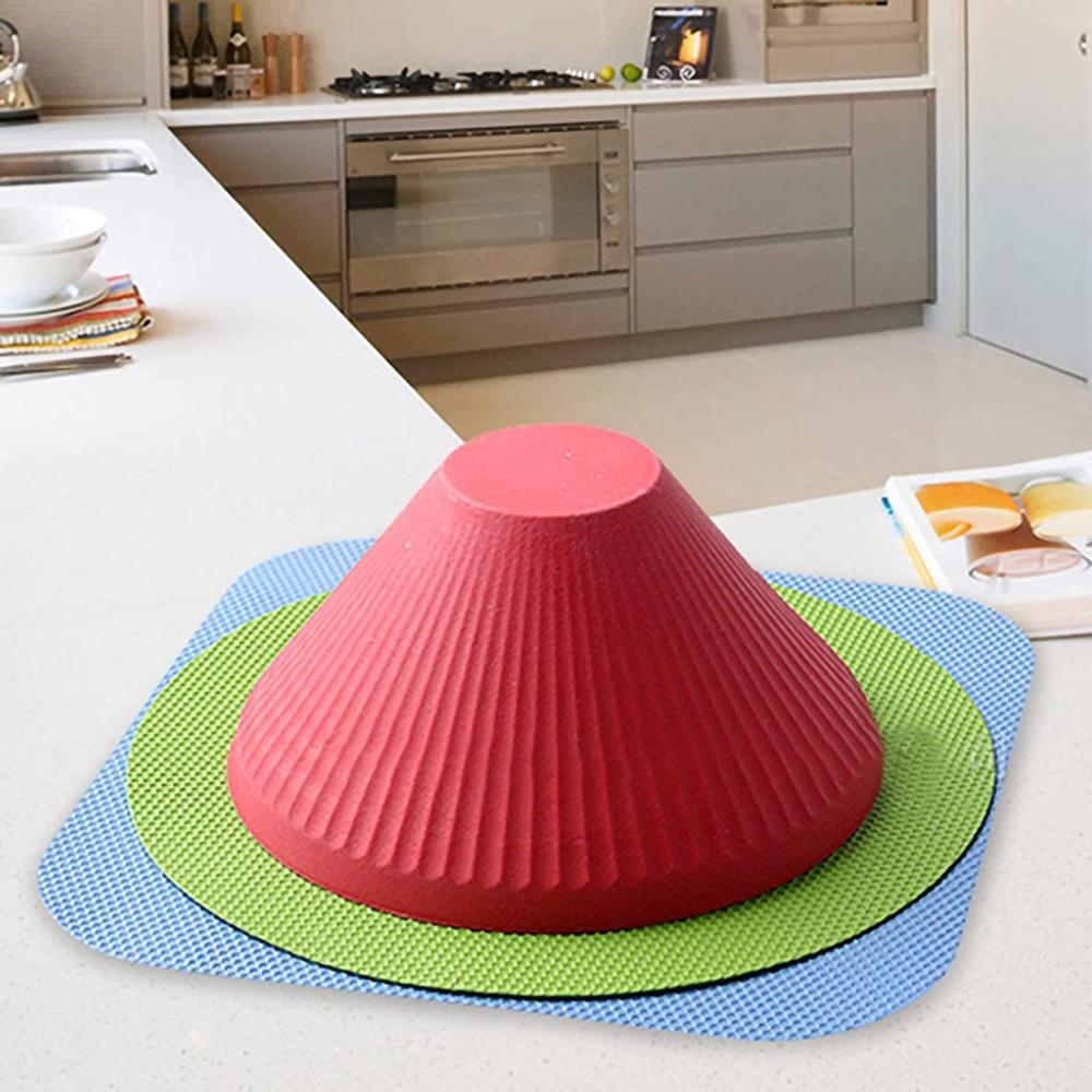 3pcs Anti-Skid Jar Opener Round/square Bottle Grip Pad Manual Bottle Opener Pad  Tableware