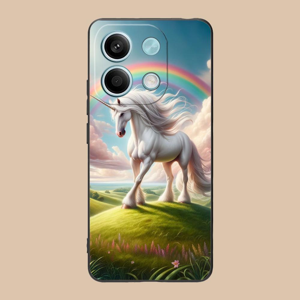 Fantasy Unicorn Mobile Phone Case for POCO F7 F6 F5 F4 F3 F2 Pro GT C75 C71 C65 C61 C40 Pro Ultra Colorful Printing Cover Cover