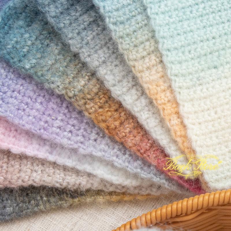 Snowball DIY Handmade Knitted Yarn Segmented Dyeing Gradient Spray Yarn Crochet Hook Needle Baby Sweater Scarf Knitting Yarn