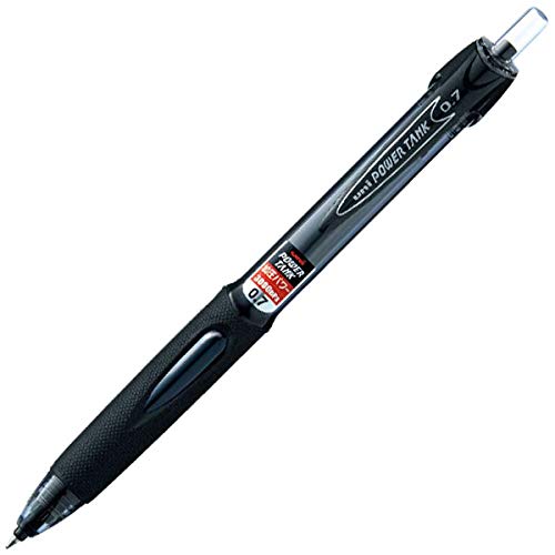 

Шариковая ручка Mitsubishi Pencil Power Tank черного цвета, товар под заказ, на масляной основе, 0,7 мм SN-200PT-07 [набор из 10] SN200PT07.24