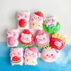Shiny Strawberry Watermelon Pig Resin Accessories For Diy Jewelry