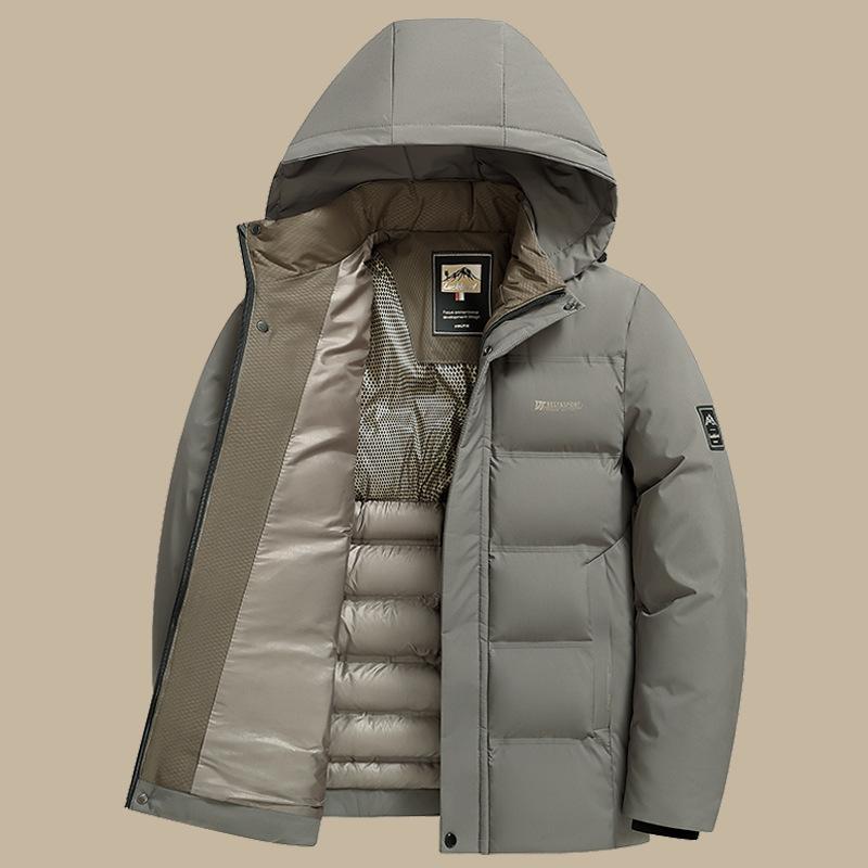 Men's Thick and Warm Cotton Jacket for Autumn and Winter Business and Casual Men's Cotton Jacket