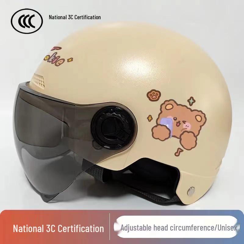 

Certified Electric Motorcycle Helmet for Men & Women - All-Season Riding Gear, Free Shipping