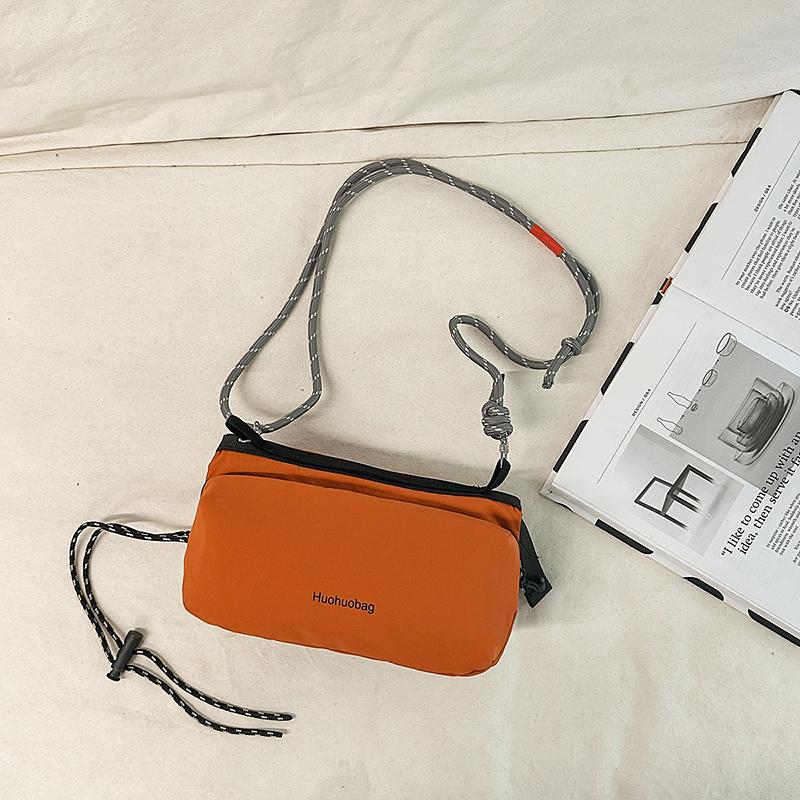Small Square Bag Women's Shoulder Bag Men's Sports Crossbody Bag