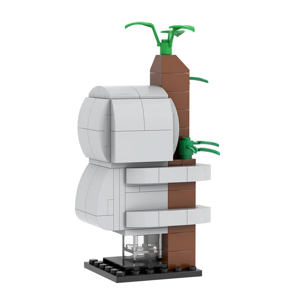 MOOXI Animal Series 144Pcs MOC Bricks Sloth Model BrickHeadsed DIY Building Blocks Kids Toys For Children Birthday Gifts MOC7232