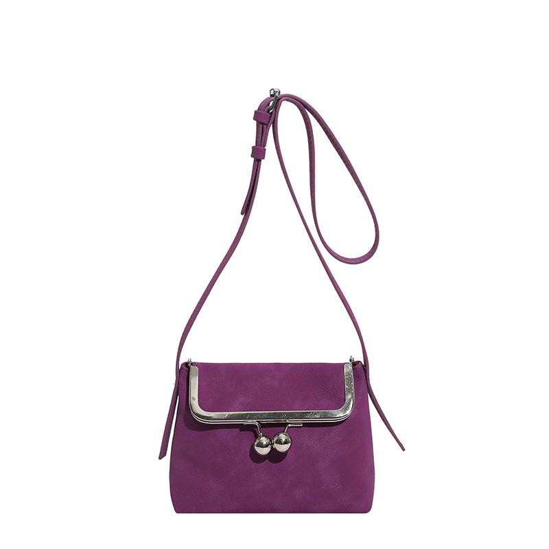 Módní ležérní mobilní peněženka, Ležérní jednobarevná crossbody taška přes rameno