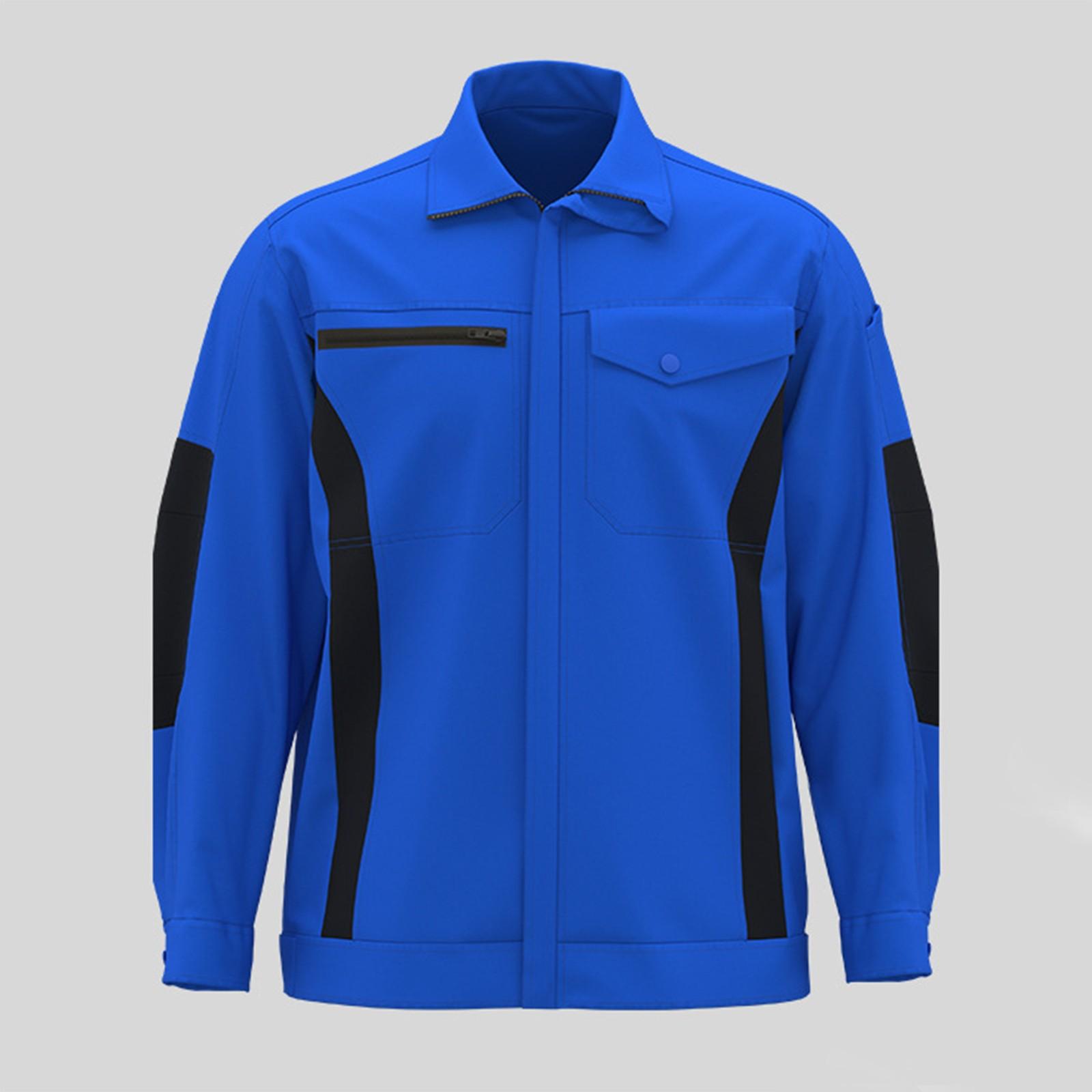 

Мужская усиленная износостойкая рабочая одежда заводская мастерская инструментальная машинная одежда M