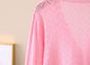 Korean Style Girls' Long Sleeve Knit Cardigan with Sun Protection - Summer 2023