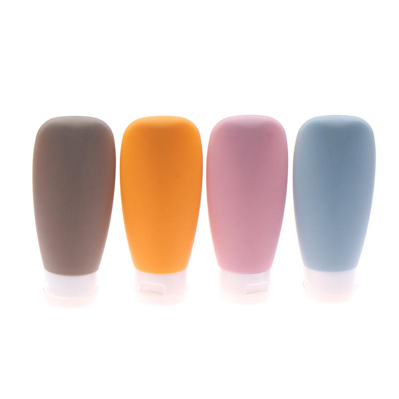 1Pcs Refillable Bottle 60Ml Soft Pe Lotion Container Squeeze Tube Empty Bottle Portable Travel Shampoo Bottle