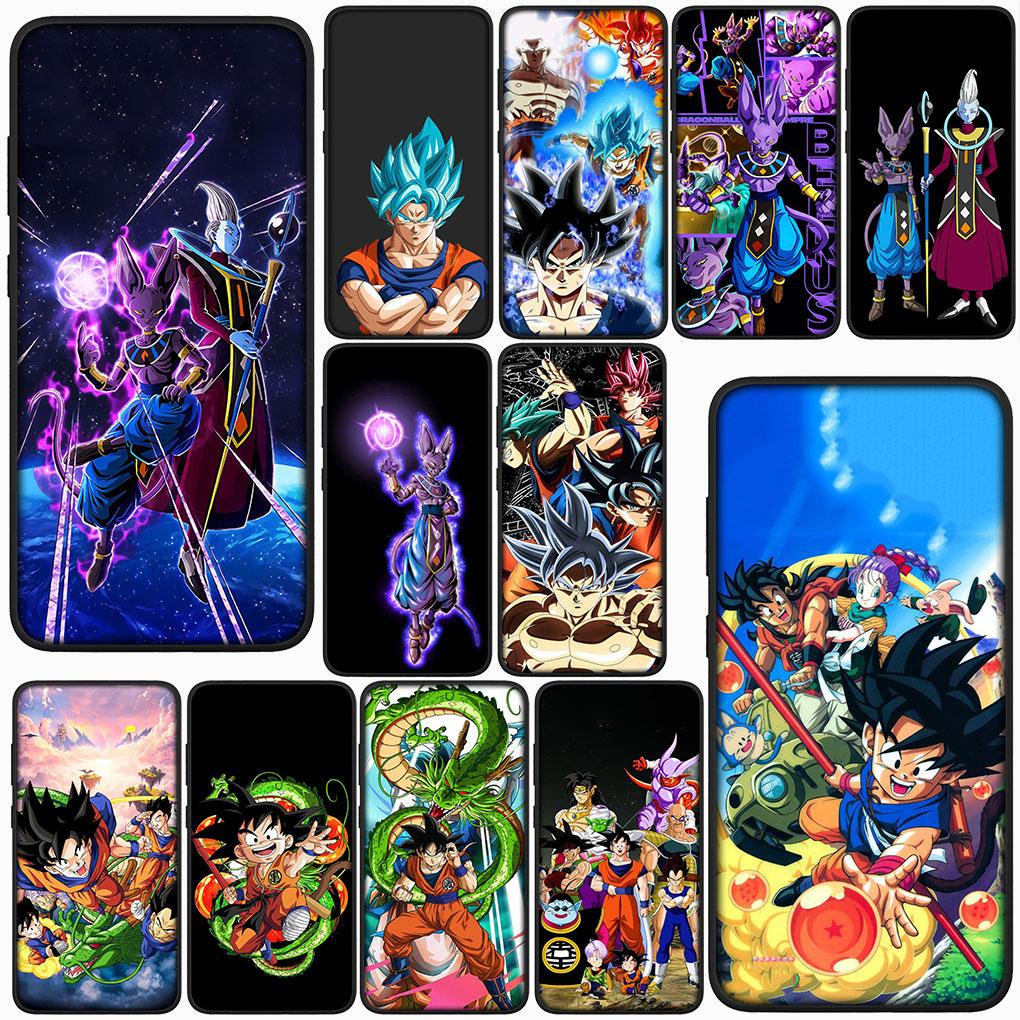 Cover for Apple iPhone 17 16 Plus 13 12 Pro Max Mini X XR Xs ProMax 16E 15+ 17+ Air Phone Case Beerus Dragons Gokus Balls Whis Z