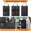 Detachable Car Trunk Storage Bag Rear Seat Storage Cargo Rack  Auto Trunk Organization