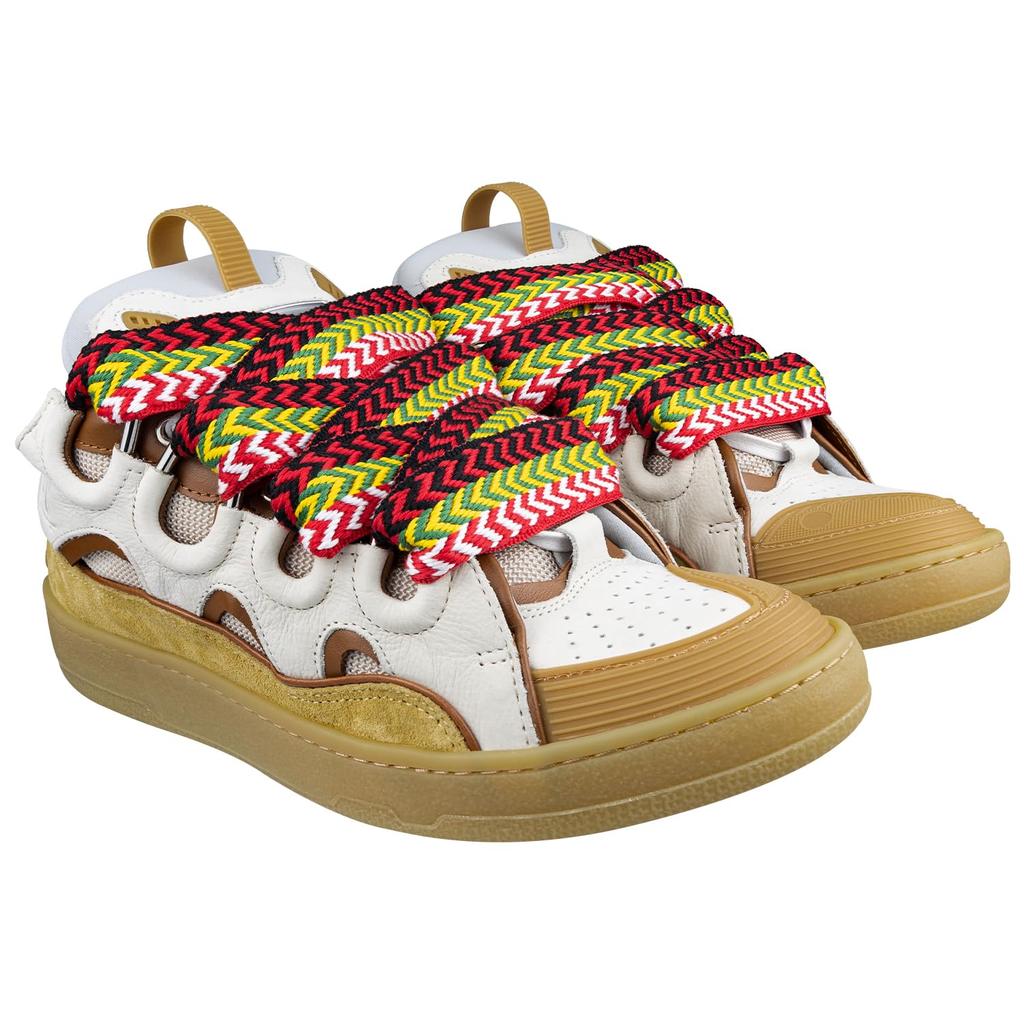 [Endoto] Flat Shoelaces for Lanvin (Color: Multicolor, Size: 165.1CM)