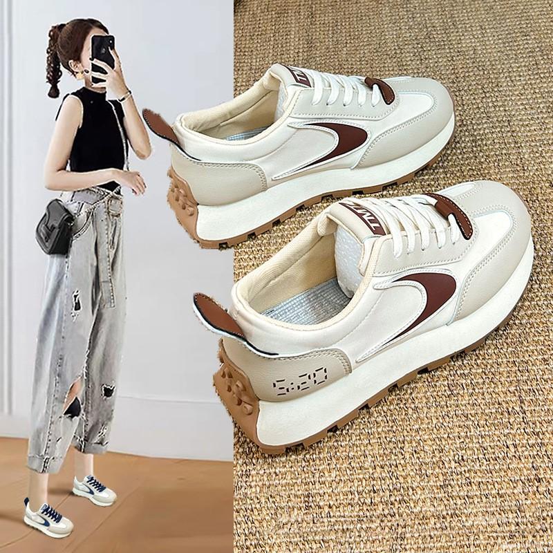 Female spring autumn new student running sports all increase platform sports casual shoes C1269