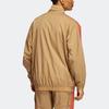 adidas Originals Trefoil X Eric Emanuel McDonalds Striped Sports Jacket 1 Men Outerwear Brown HI5589