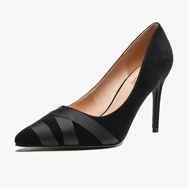 Primavera nuevos zapatos de tacón alto boca poco profunda puntiagudos  zapatos de mujer de tacón alto zapatos de moda comprar a buen precio —  entrega gratuita, reseñas reales con fotos — Joom
