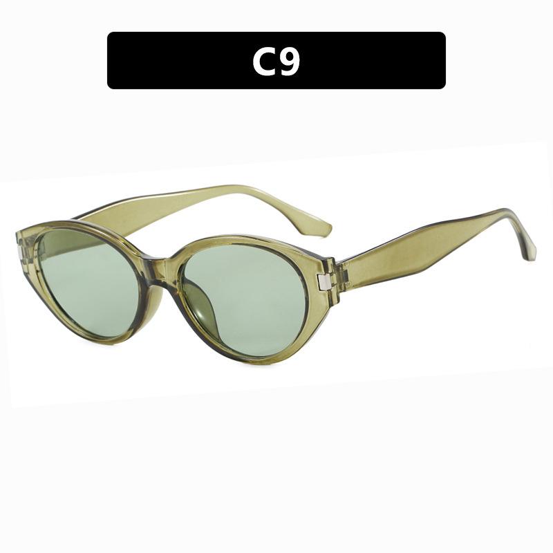 Korean version of Coco glasses cat eye sunglasses new sunglasses anti-ultraviolet Xiaohongshu sunglasses