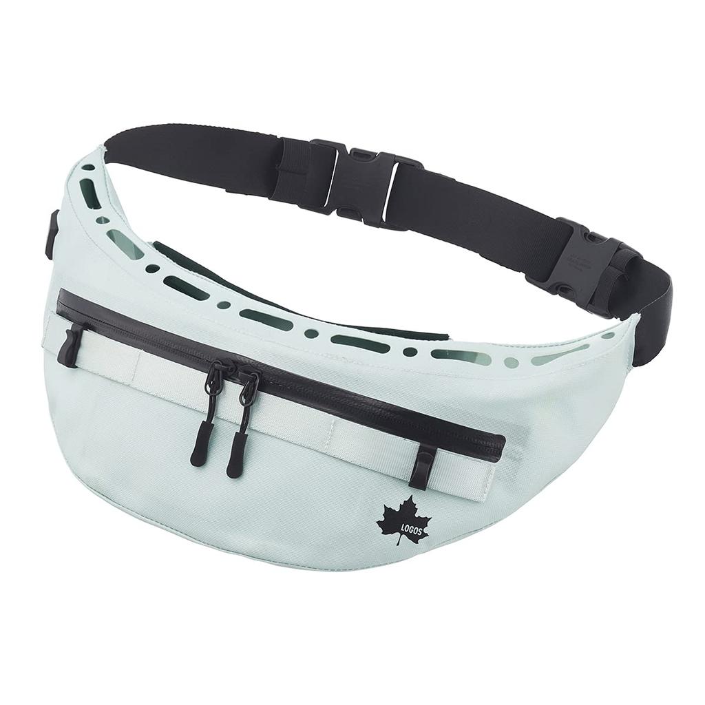 LOGOS Noden Twin Cool Body Air Conditioner, Light Gray, 81336733, Double Fan, Camping