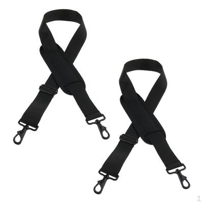 2 Pieces of Adjustable Belt for Replacement The Guitar Bass Violin