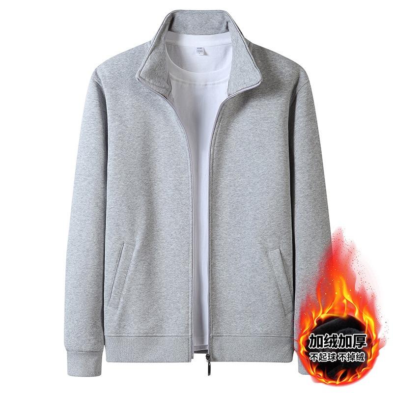 HNXC Men's Fashion Casual Solid Color Print Autumn Winter Hoodie Classic Exquisite