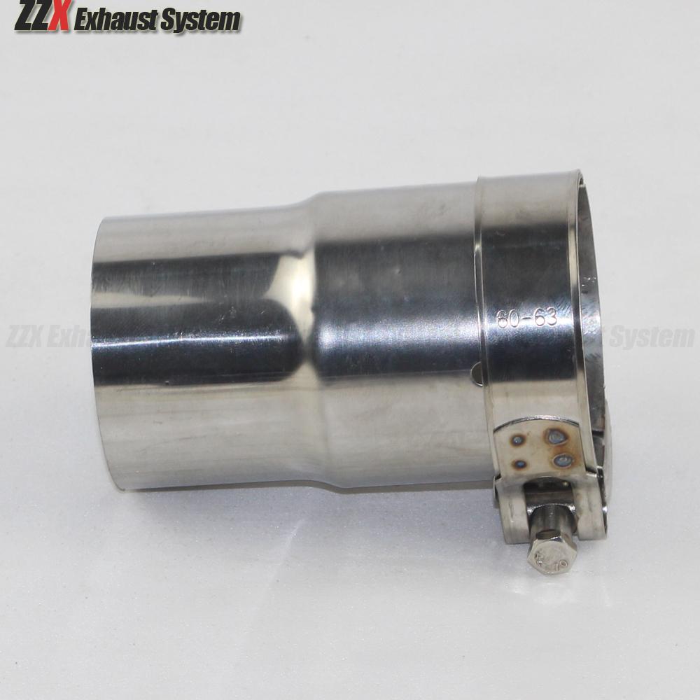 Automobile motorcycle exhaust pipe adapter Exhaust pipe reducer connector 304 stainless steel