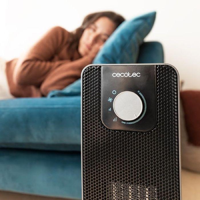 Cecotec Chauffage Céramique sur Pied ReadyWarm 2000 Max Ceramic Rotate