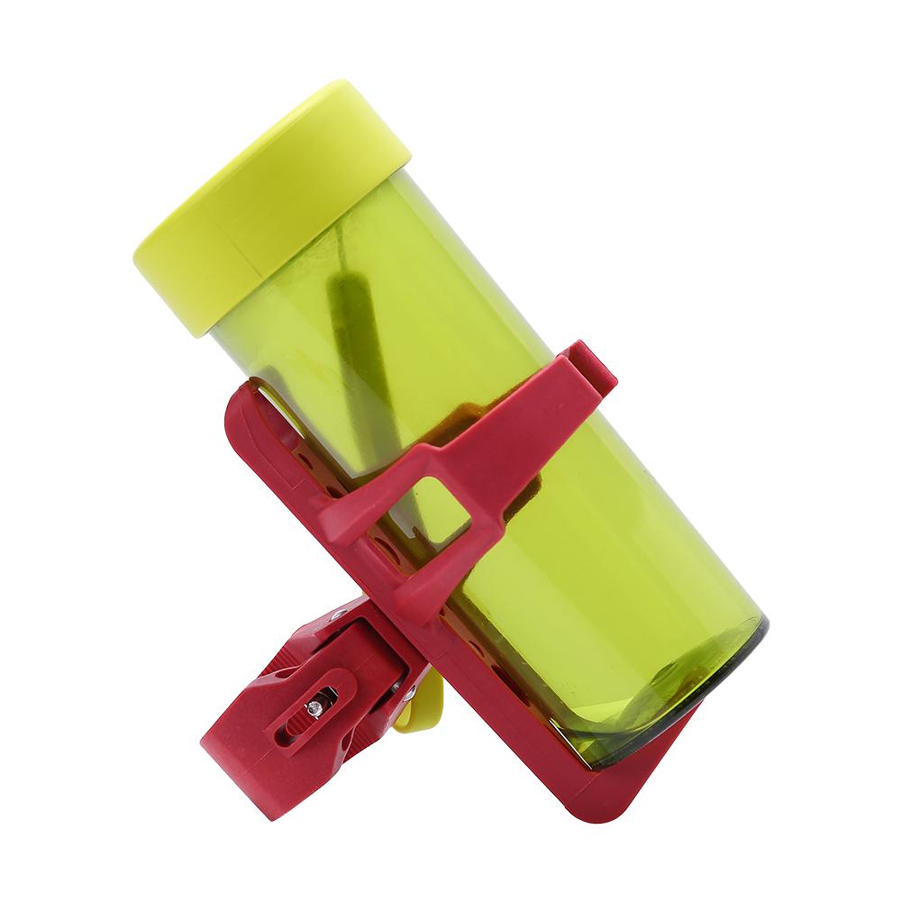 Outdoor Mountain Bike Cycling   Handle Bar Water Bottle Cup Rack Holder Cage Black