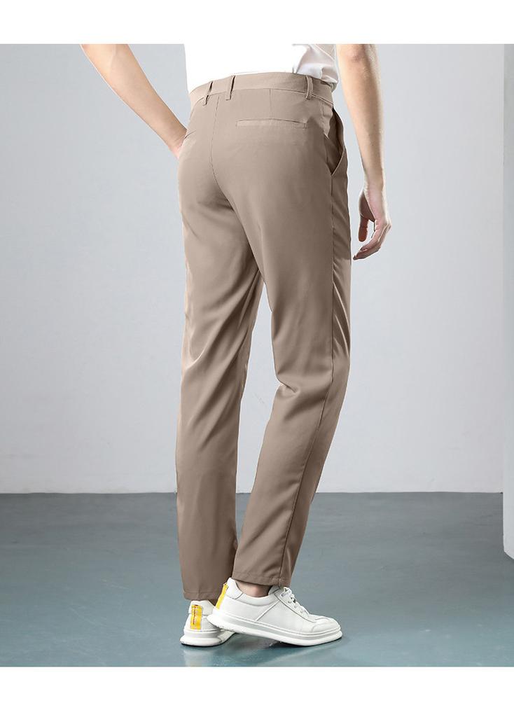 Anti wrinkle quick drying: Four season business skin friendly versatile casual trousers