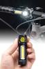 SANWA DIRECT LED Magnetic Bicycle USB Max 400 Lumens 800-LED064 Light, Compact, Rechargeable, Clip, Light, Rechargeable, Waterproof, IPX6,