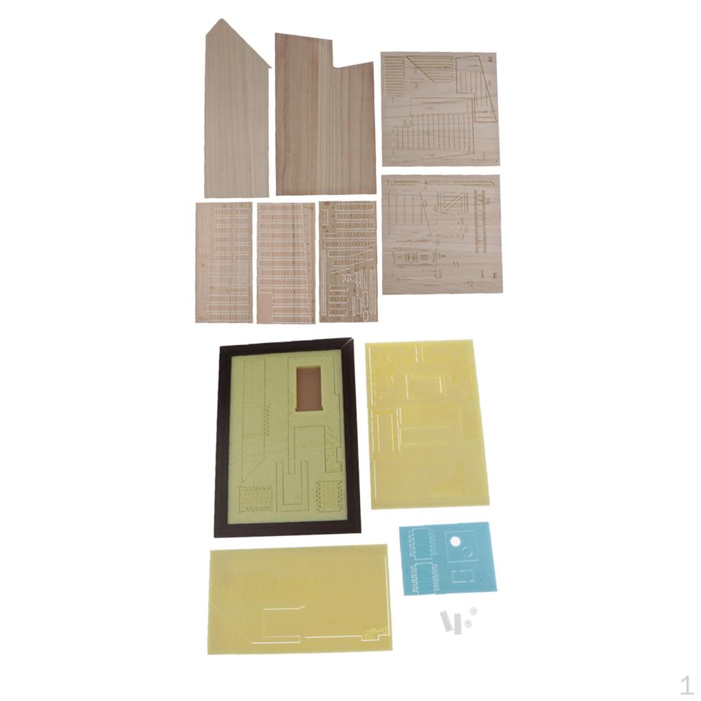 1:35 Scene Assembly Building For Table Model Accessory