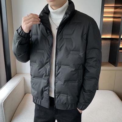 New Winter Popular Down Jacket Men's Stand-up Collar Top Korean Style Trendy Youth Autumn and Winter Warmth