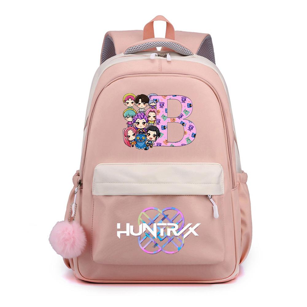 26 Angielskich Liter K-Pop Nadruk Plecak dla Nastolatka Ucznia Dziewczyny Chłopca Tornister Plecak na Książki Dziecięcy Prezent Kobiety Duża Pojemność Wodoodporny Torba Podróżna Mochila