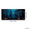 Halloween Garage Door Cover Terrifying Skull Lantern Background Banner Outdoor Waterproof Decoration Mural Backdrop Cover