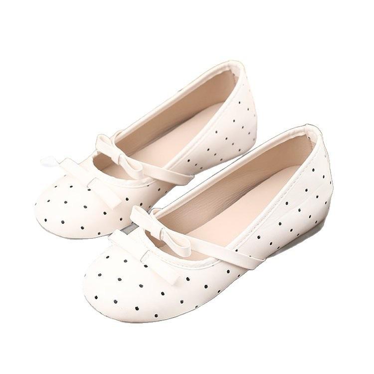 French shallow mouth Mary Jane single shoes women's autumn 2025 double bow inner height increase 5CM versatile fashion ladyshoes