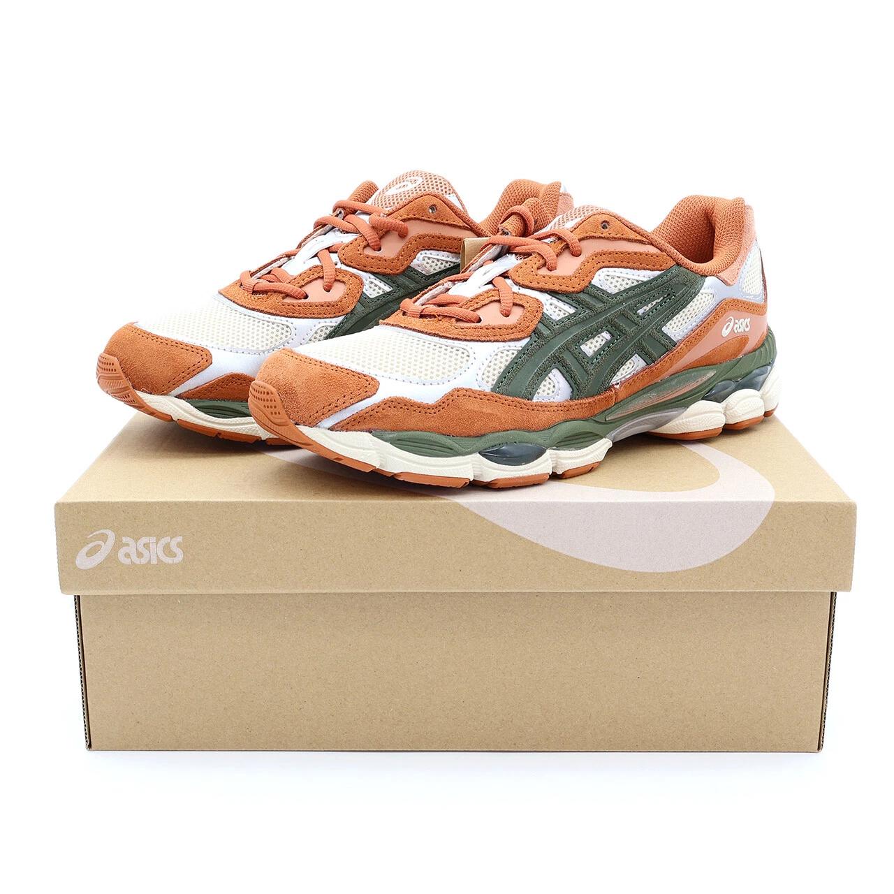 

1201A789-251 Asics Gel-NYC Вівсяний Лісовий Хаки Моховий Зелений Помаранчевий Сріблястий (Чоловічі) US 9.5