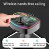 Car Charger FM Transmitter Bluetooth5.0 Hands Free FastCharging True 3.1A Dual USB Port PD MP3 Music TF Card U disk AUX Player