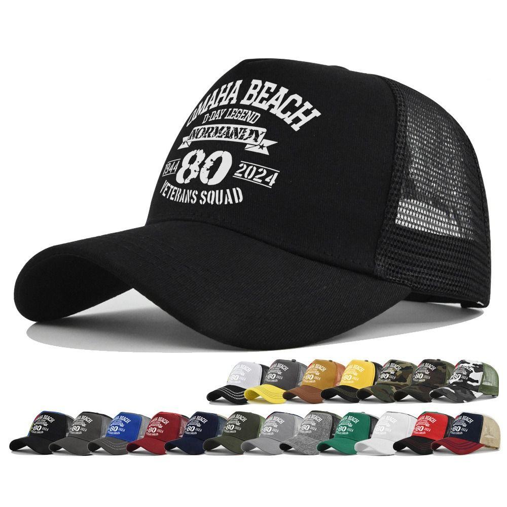 Summer Baseball Cap Letter Visor Cap Casual Dad Hat Couples
