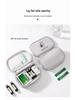 Portable Travel Medicine Organizer: Compact Pill Box & First Aid Kit for Students & Dorms