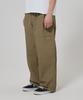 Two-Tuck Light Nylon Pants Khaki