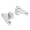 1 Pair RC Shock Towers Mount Racing Front Rear Bracket Shock Towers Mount for Traxxas 110 Silver