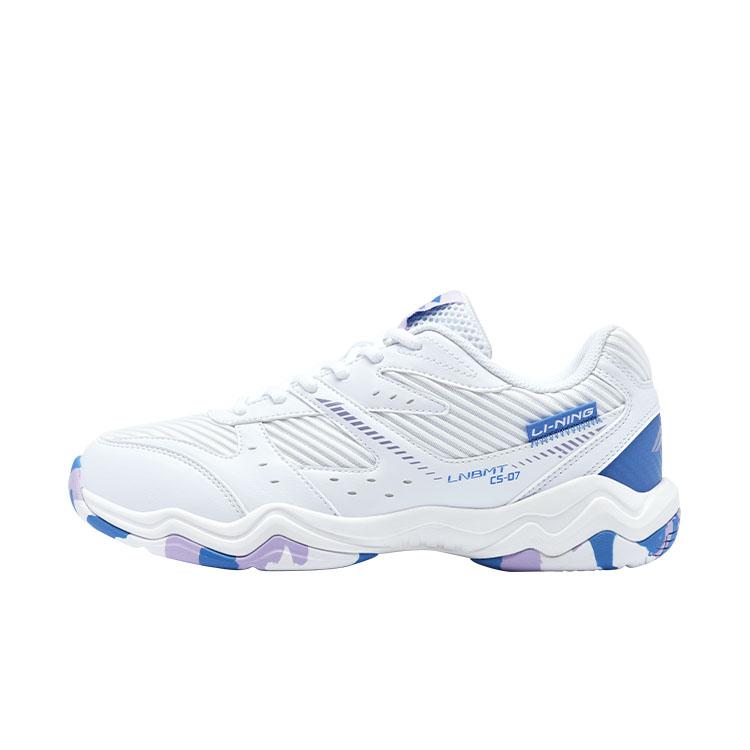 New LINING Badminton Shoes Unisex Low Top White, Blue, Purple