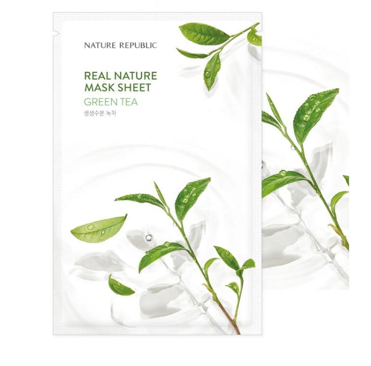 Nature Republic Feuille de masque Real Nature (10 feuilles)