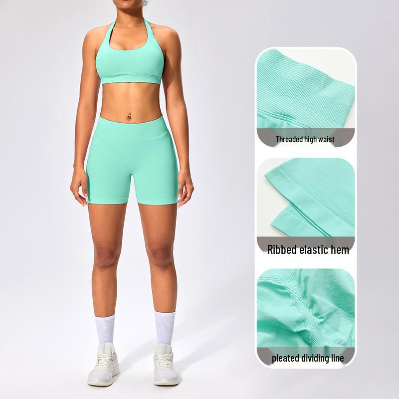 High-Waist Hip-Lifting Women’s Cloud-Feel Yoga & Running Shorts