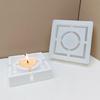 Home Decors Candlestick Epoxy Moulds Resin Art Candlestick Silicone Mould Candle Hodler Mold for Party Decorations
