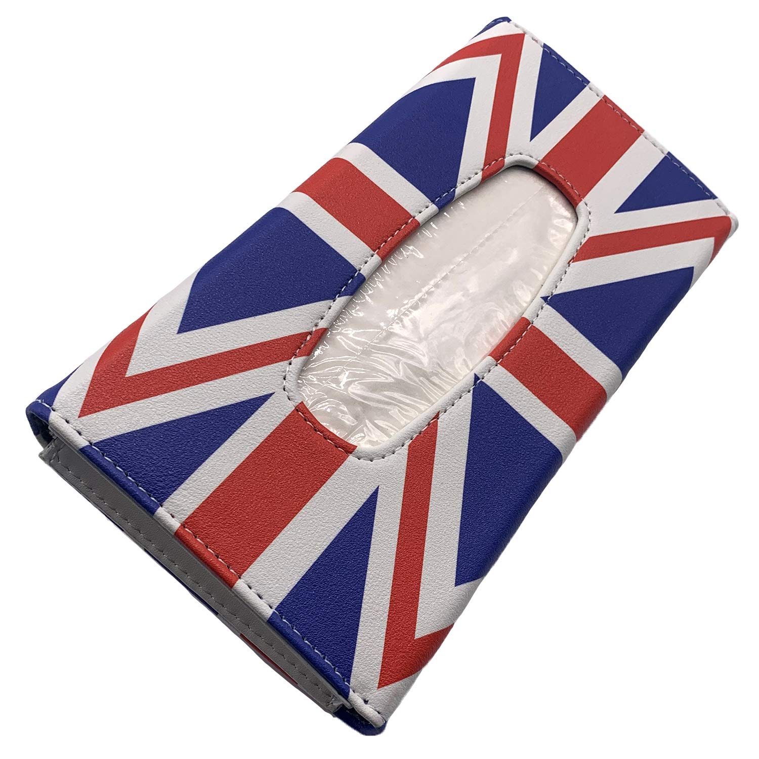 SKYBELL Tissue Case Sun Visor Cover Accessory for Mini Cooper BMW MINI (Union Jack)