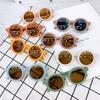 Children Sunglasses Cute Round Sun Glasses for Kids Girls and Boys UV400 Protection Women