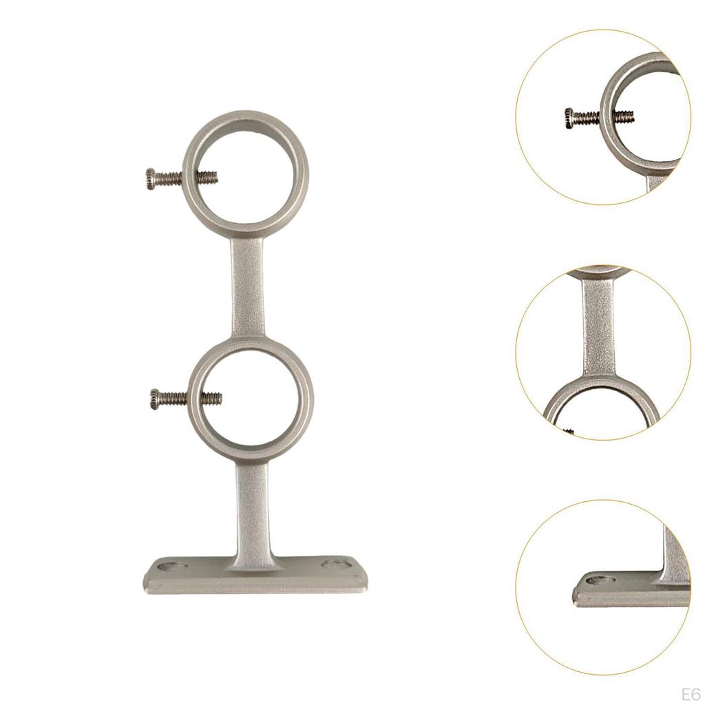 Doppelte Gardinenstangenhalterung unterstützt Fenstervorhanghalter für Hotel